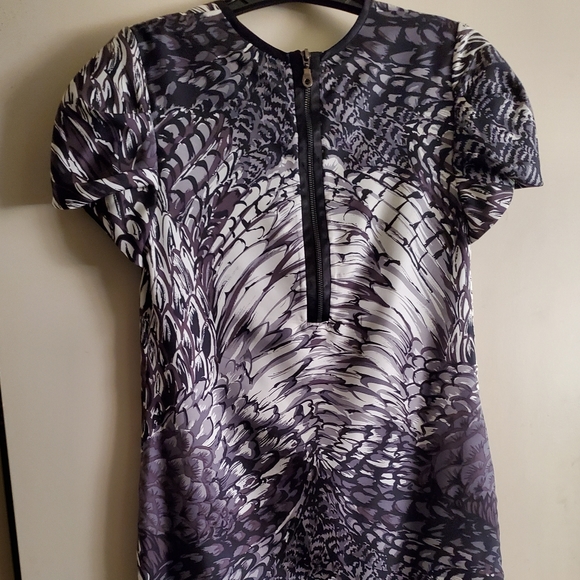 Castle Starr Printed Silk Dress - Picture 3 of 9